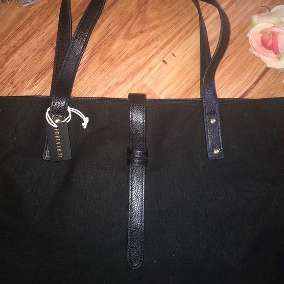 Forever 21 canvas tote bag - Picture 3 of 6